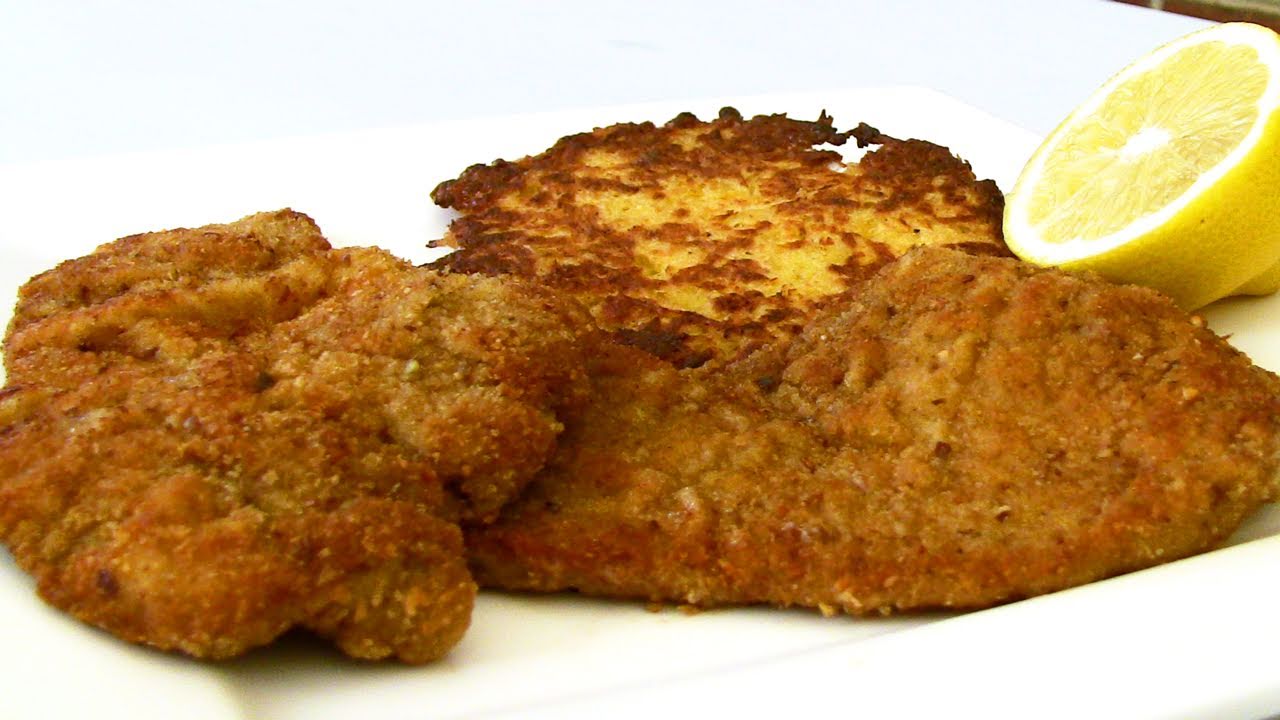 Wiener Schnitzel And Potato Pancakes Recipe