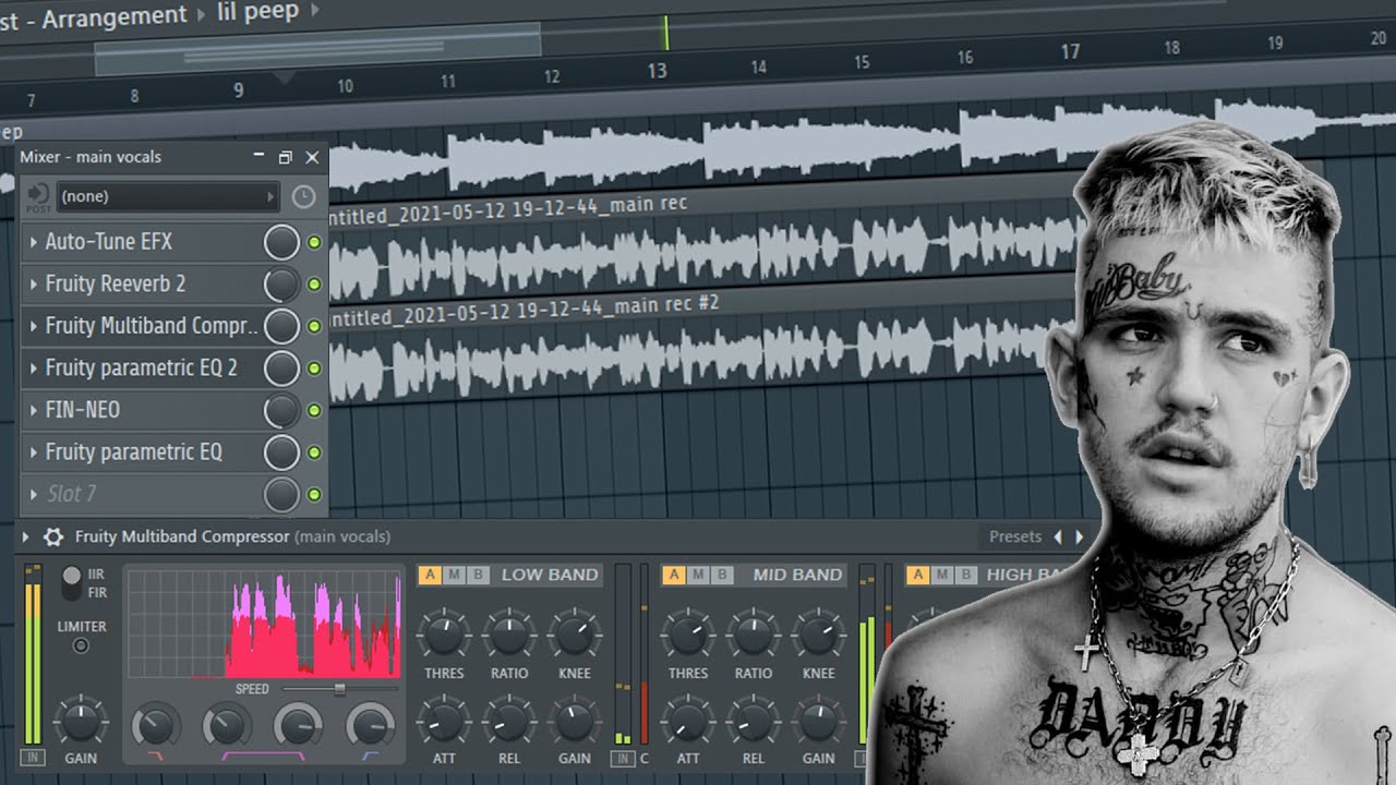 Sounding Like "Lil Peep" in FL Studio Vocal Settings 🎤 (+Free Presets)