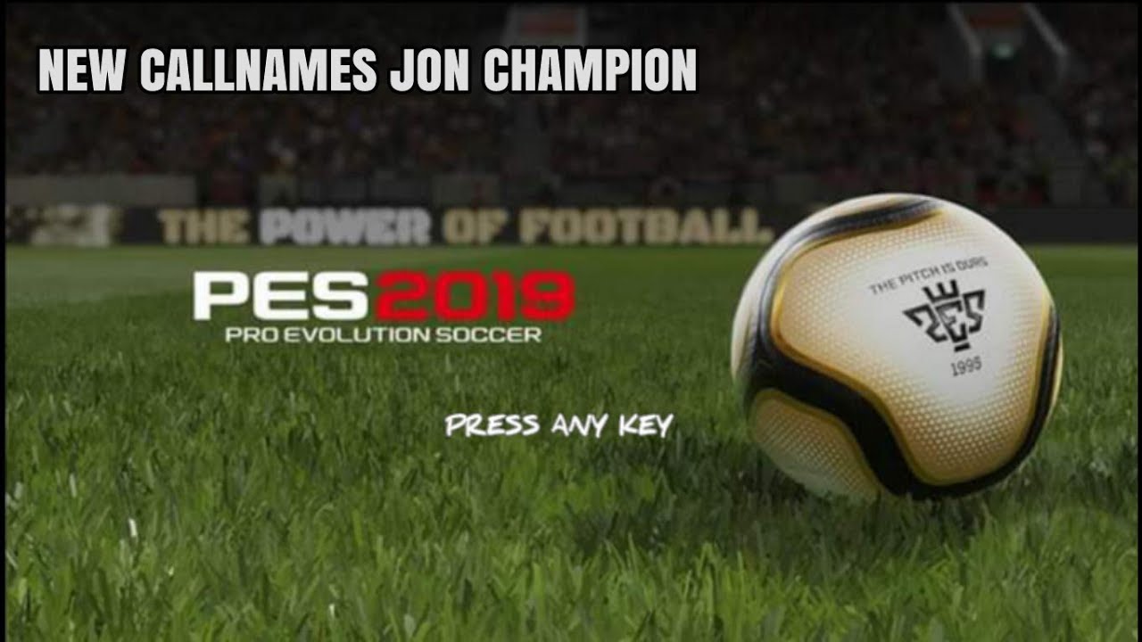 CALLNAME BARU JON CHAMPION | PPSSPP | PES 2019 PSP COMMENTARY