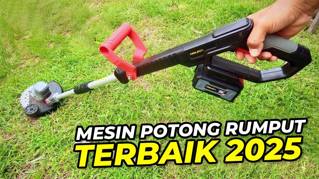 5 Rekomendasi MESIN POTONG RUMPUT TERBAIK 2025, Alat Pemotong Rumput BATERAI