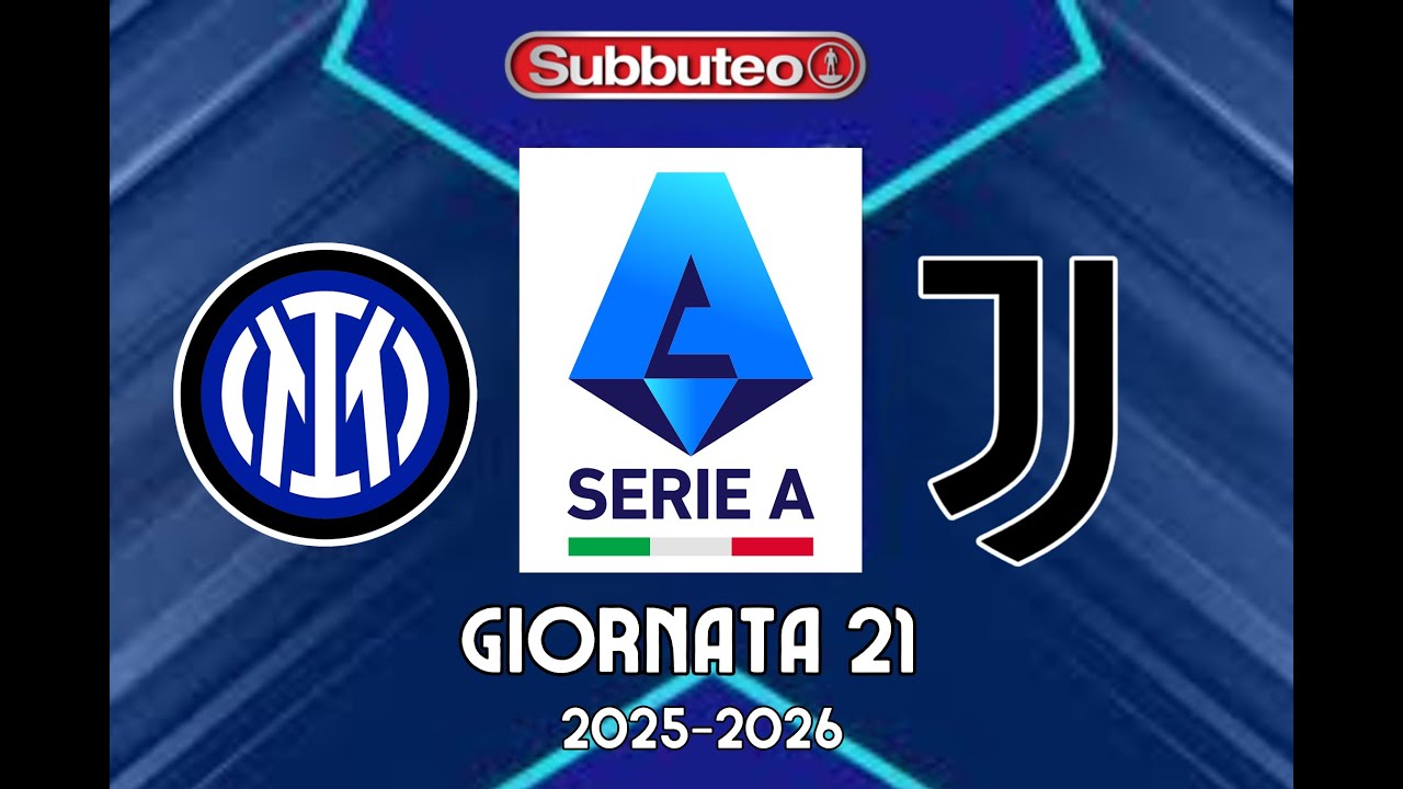 Inter vs Juventus | Subbuteo Serie A Giornata 21 2025-2026