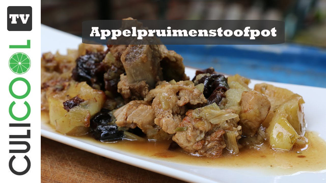 Paleo stoofpot: appelpruimen met schouderkarbonade