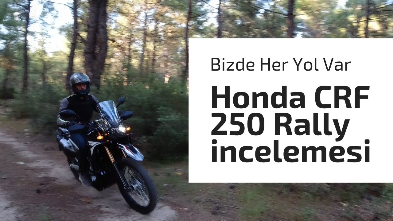 Honda CRF 250 Rally İncelemesi