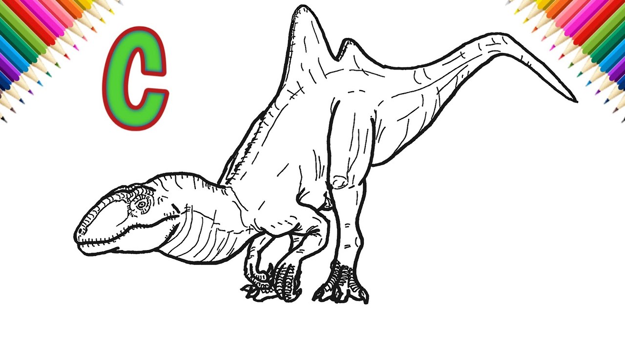 How to Draw Concavenator | Step by Step