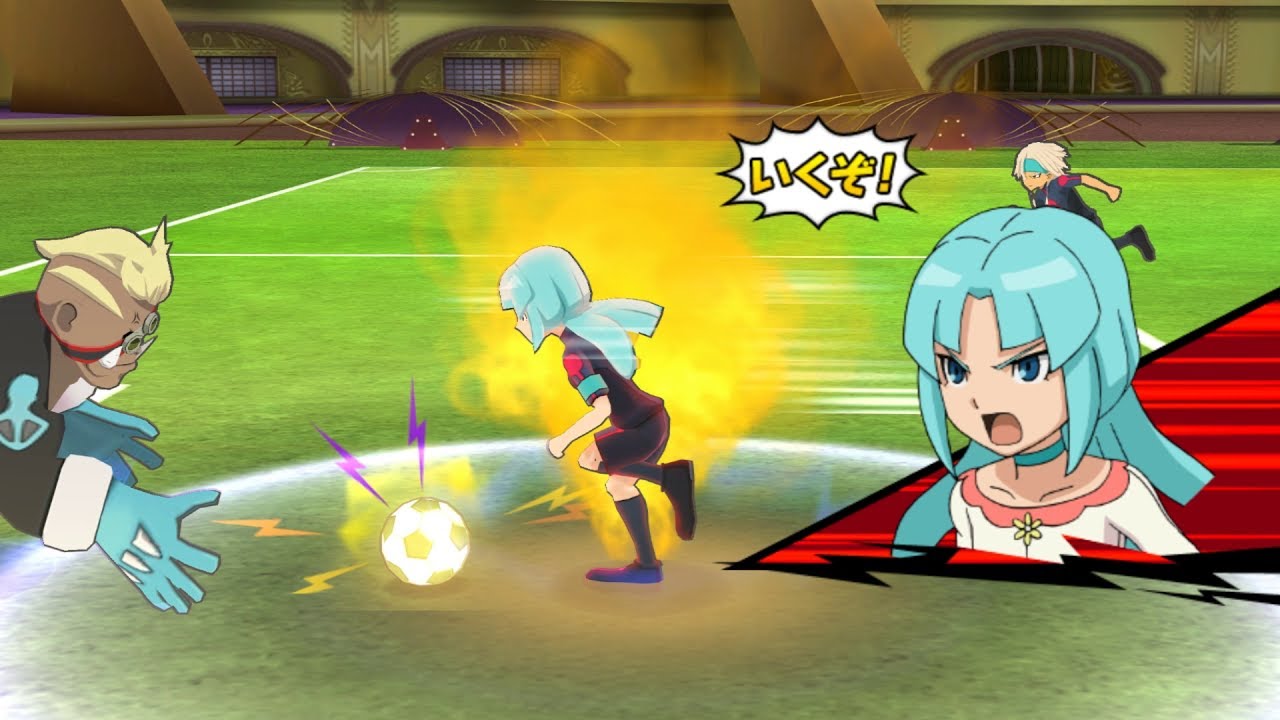 Inazuma Eleven Strikers Go 2013 Destructchers Vs Team Ogre Wii (Dolphin Emulator)