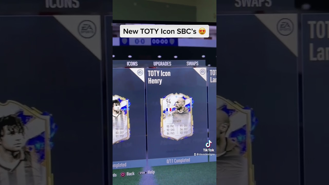 New TOTY ICON SBS 😍 Ft. Ronaldinho, Gullit and Thierry Henry 😱