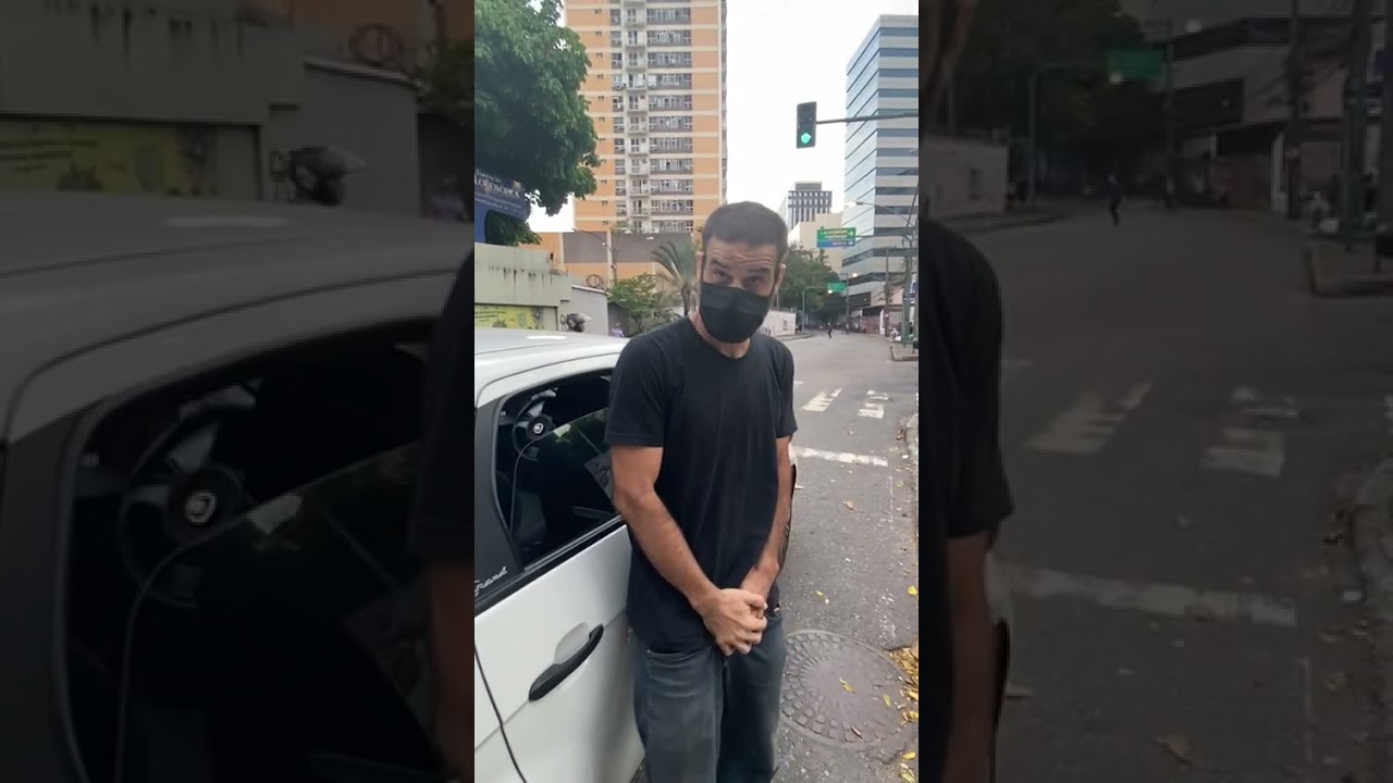 Briga entre passageiro e motorista UBER pelo uso da máscara