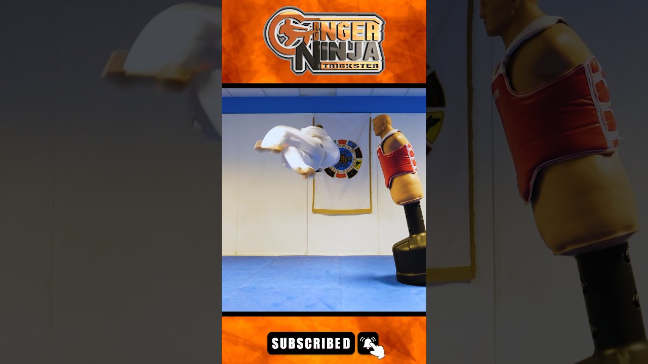 Corkscrew Round Kick on BOB XL 💥 