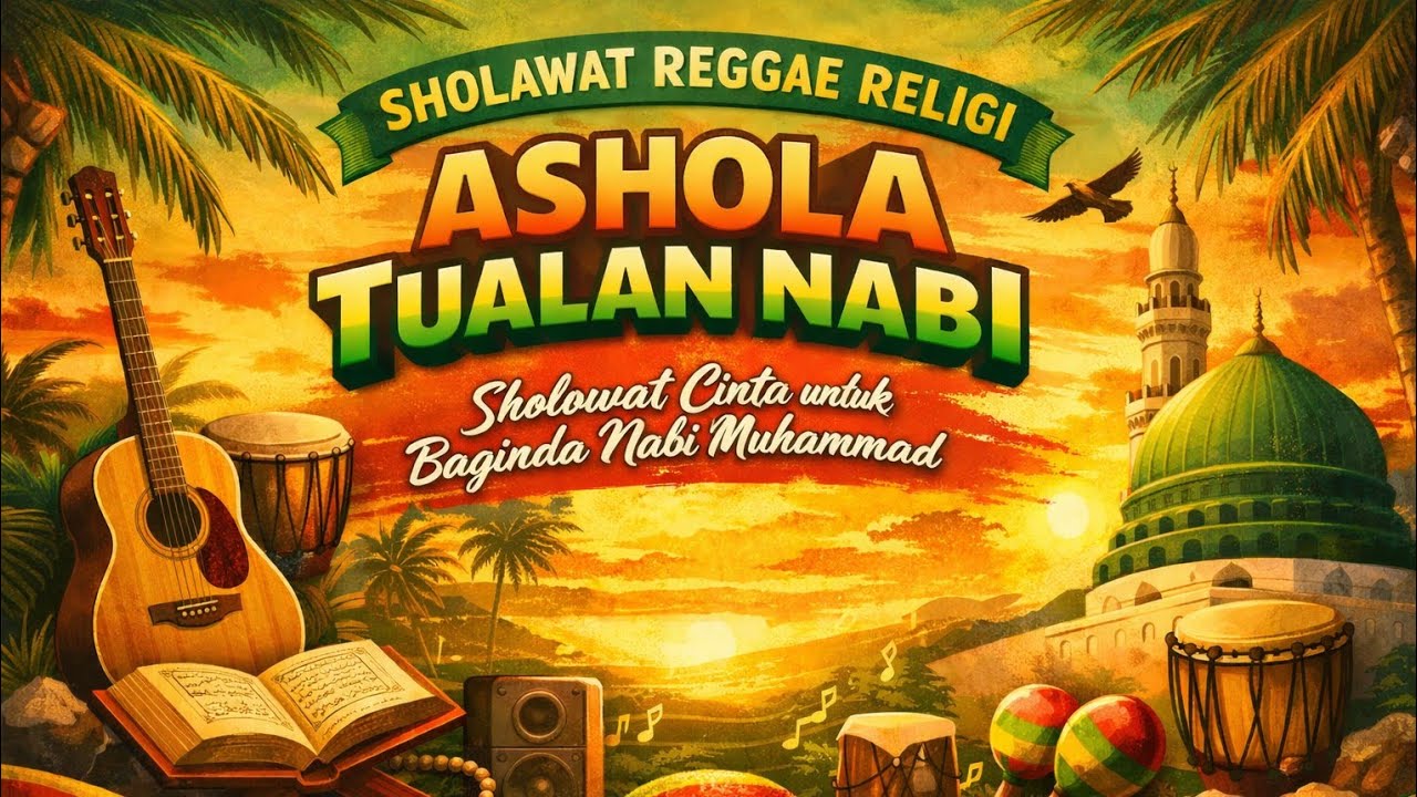 Sholawat Reggae Ramadhan Penyejuk Hati | Ashola Tualan Nabi (Full Album Religi)