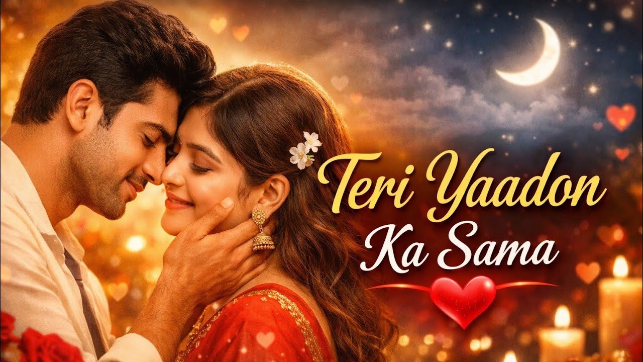 “Teri Yaadon Ka Sama”💔 |  ek soulful 90s style romantic love song hai  pyaar ko mehsoos karata| 2026