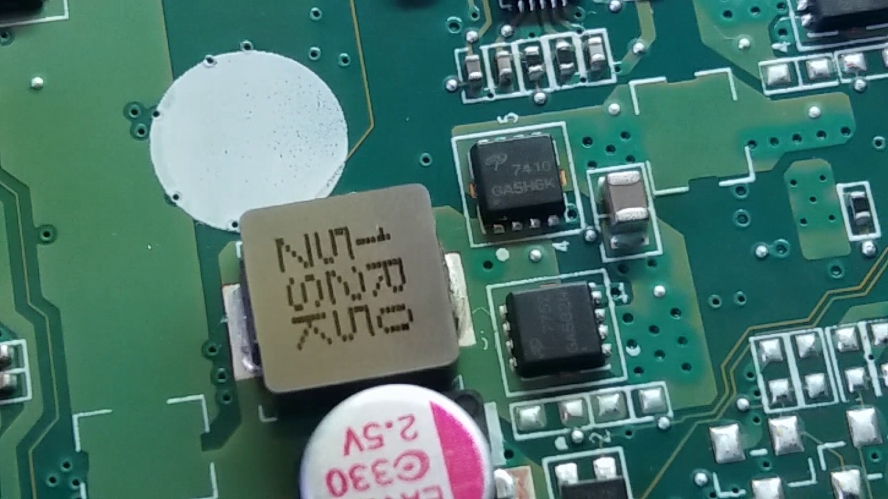 Teste de alta e baixa em notebook