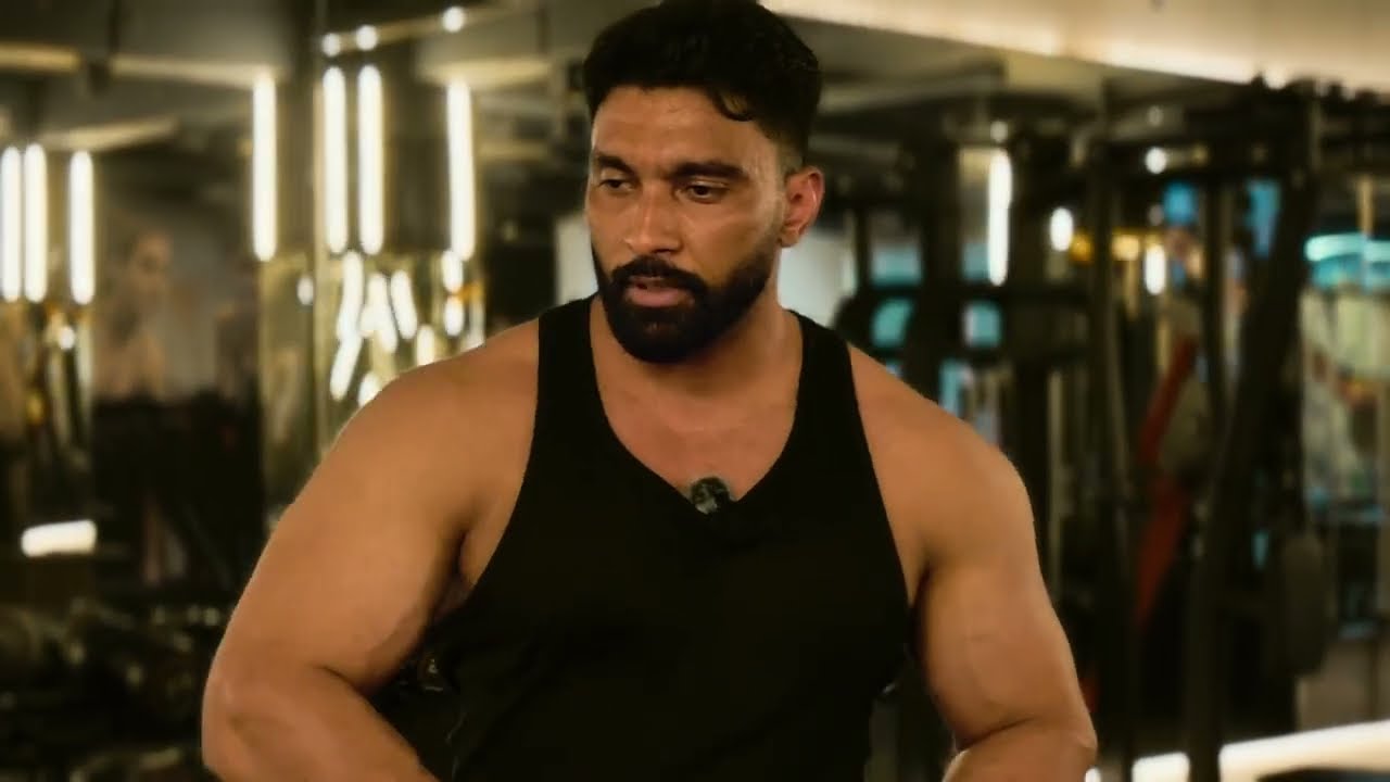 Motivational workout gym video 