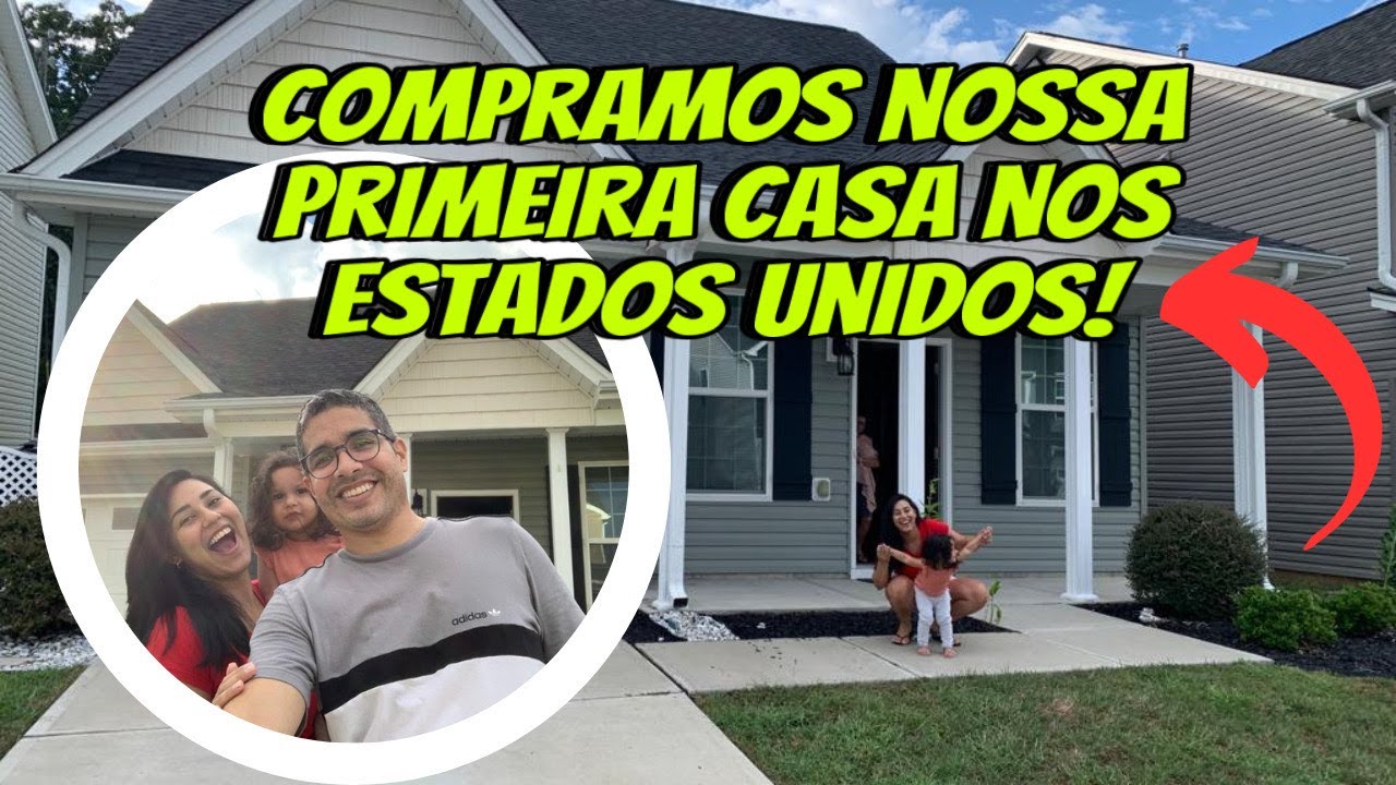 TOUR PELA CASA NOVA NOS ESTADOS UNIDOS| COMPRAMOS NOSSA PRIMEIRA CASA| TOUR COMPLETO.