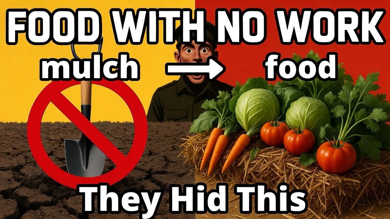 The WWII “Lazy Garden” That Grew Food Without Any Work — Why Did They Stop Teaching This?