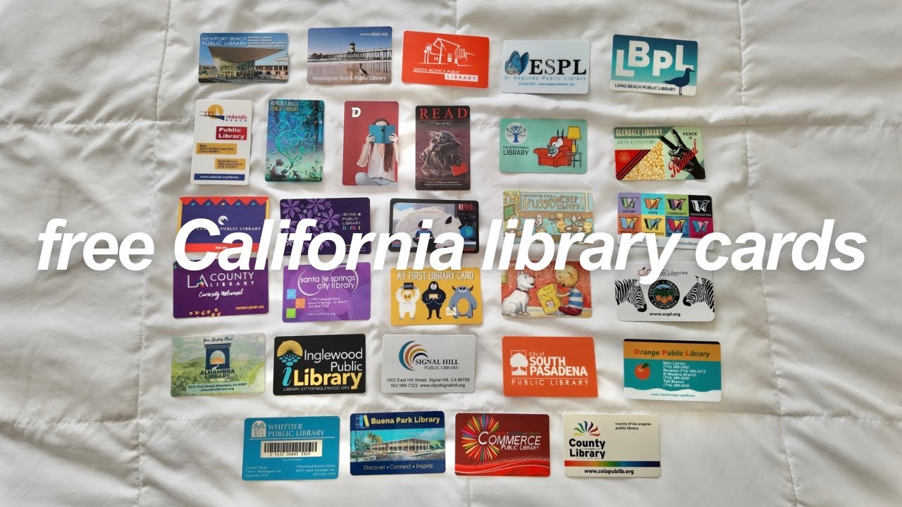 My library card collection 📚🪴