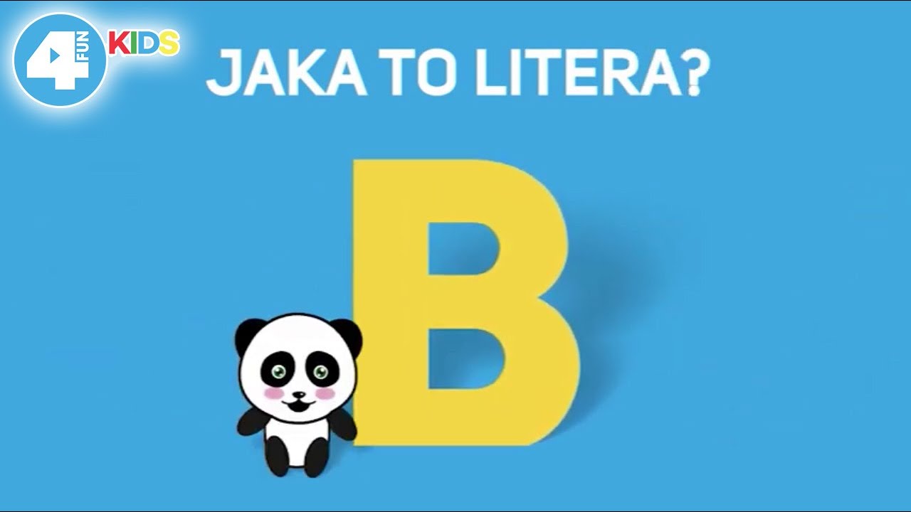 Jaka to litera? Nauka dla dzieci z 4FUN KIDS - alfabet