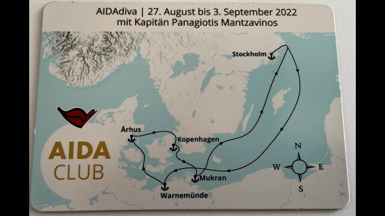 Ostseekreuzfahrt mit der AIDAdiva