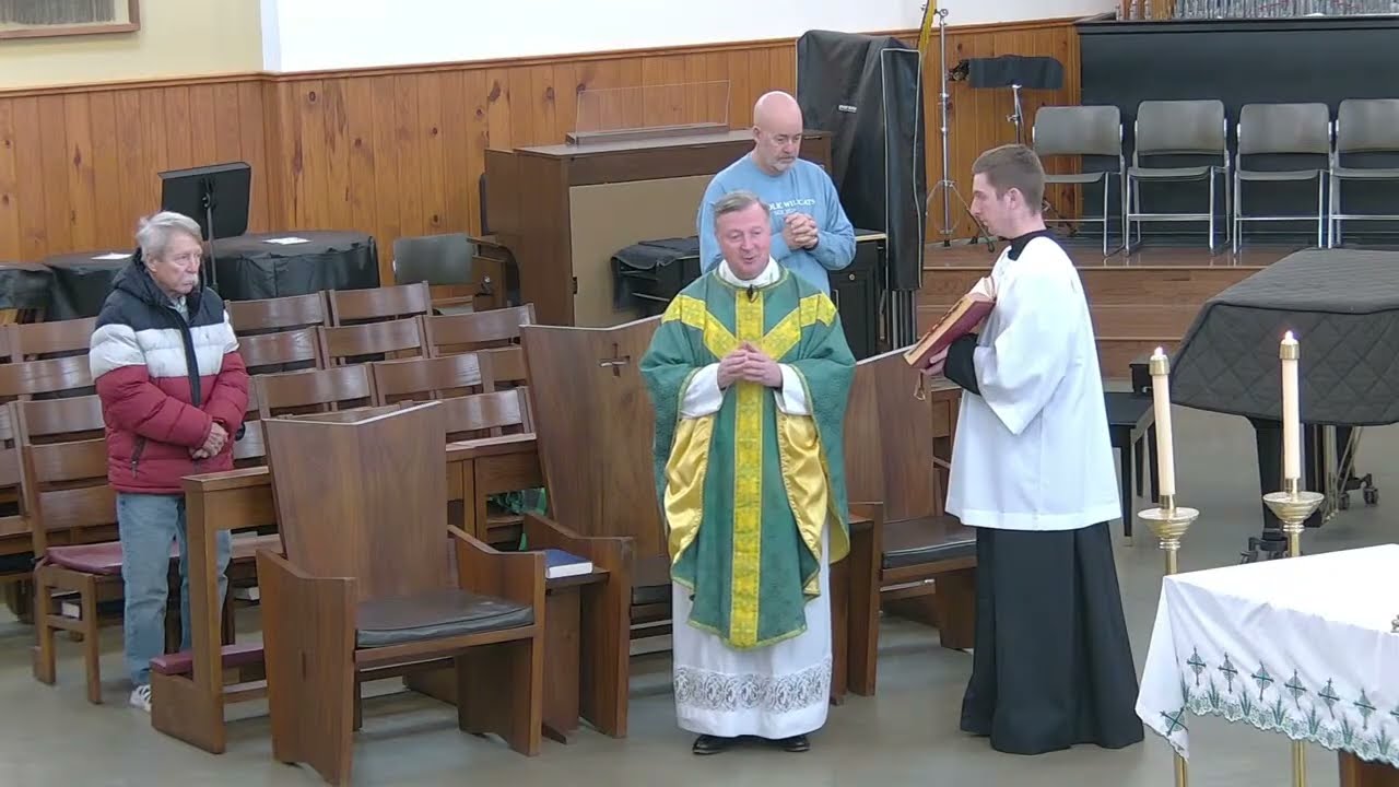 First Week in Ordinary Time Friday Mass 1-16-2026