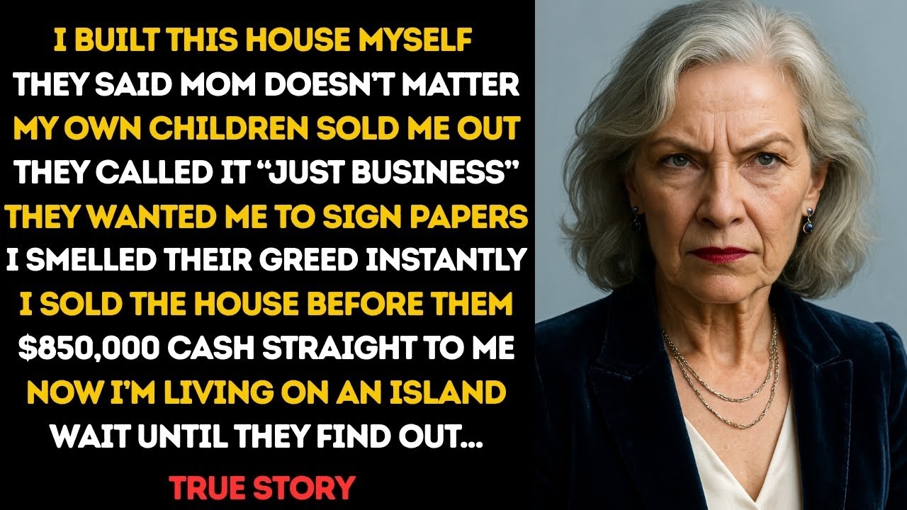 They Said “We’re Selling Mom’s House” — I Sold It First For $850,000 And Moved To...