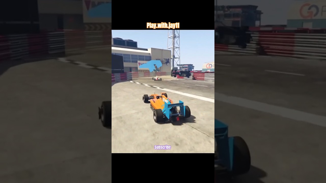 I'm Lando Norris in GTA 5 Online