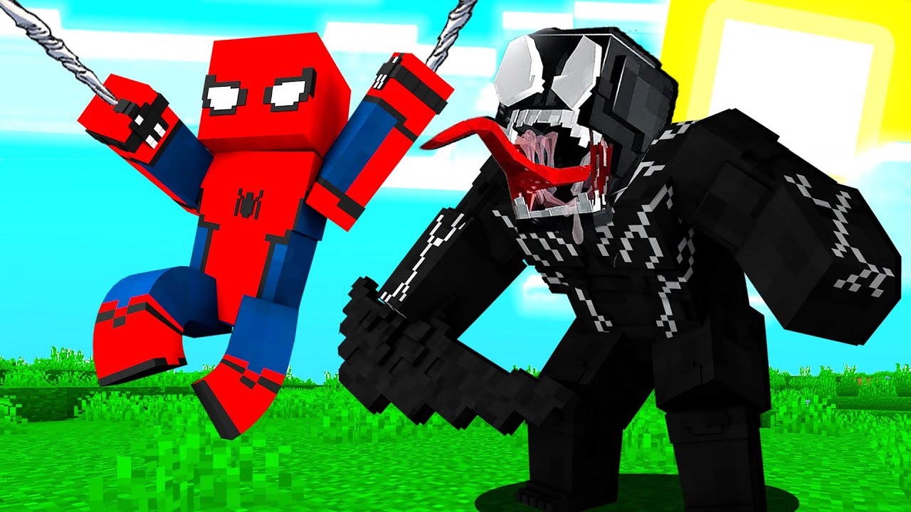 SPIDERMAN vs VENOM - MINECRAFT ITA