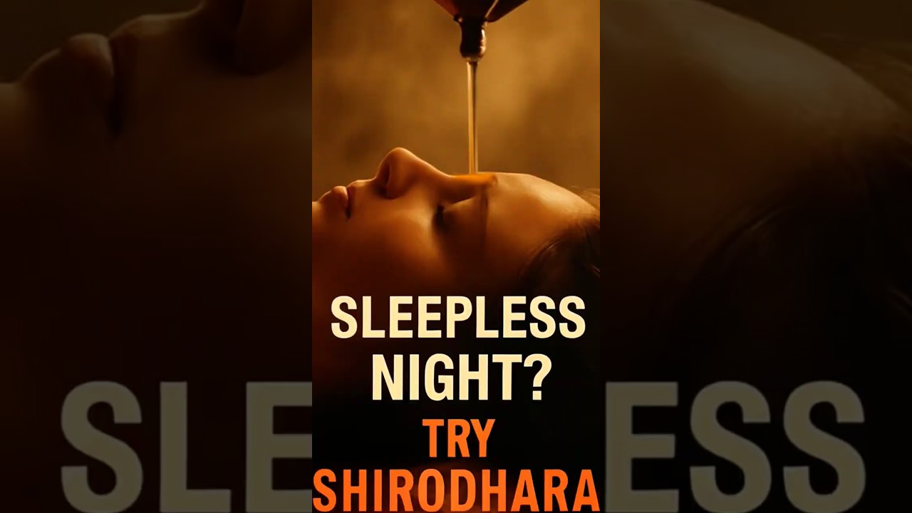 Shirodhara #shirodhara #ayurveda #stressrelief #bettersleep #shorts #viral #healingnaturally #love