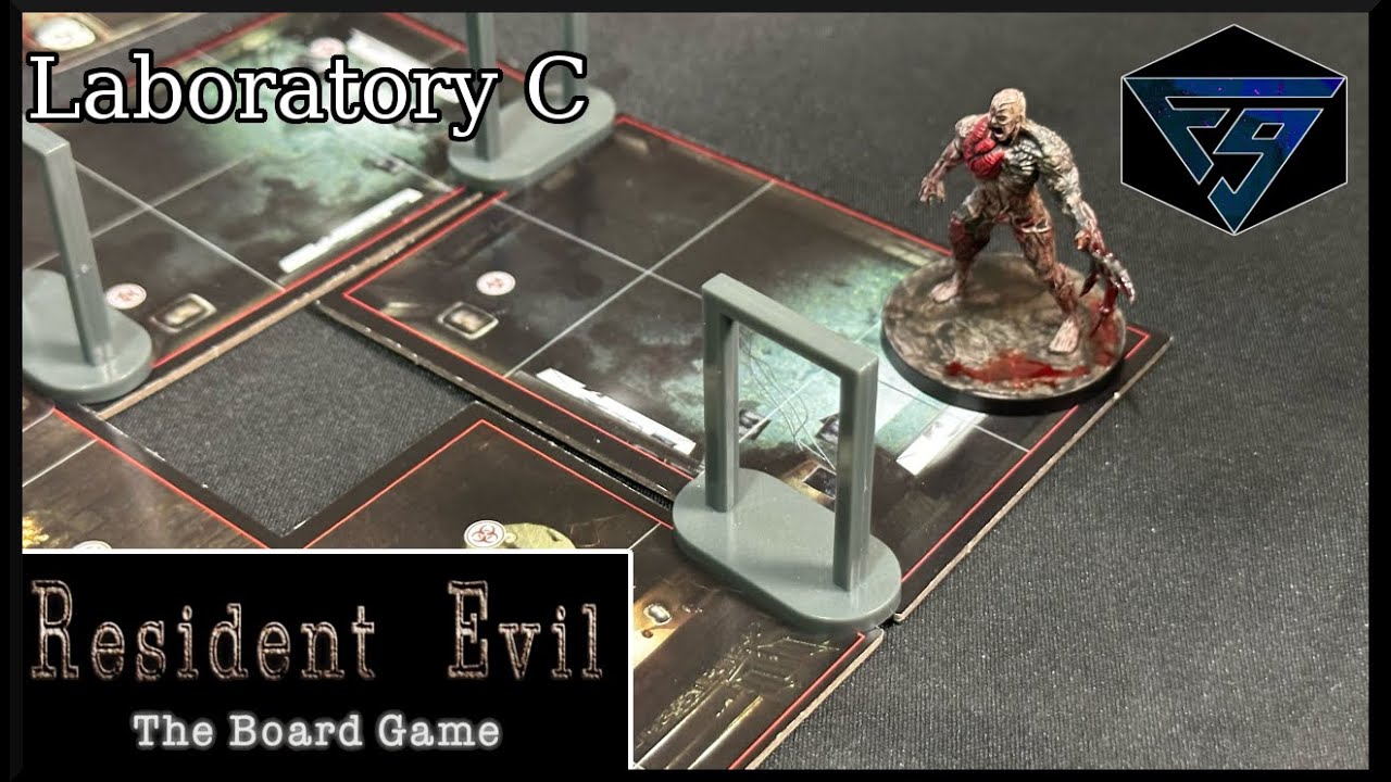 Resident Evil The Board Game - Solo Campaign - Laboratory C