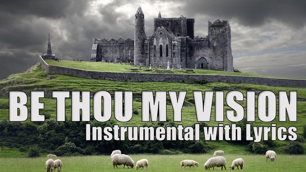BE THOU MY VISION | Celtic Hymn | piano Instrumental | Lyric Video | New Year Prayer