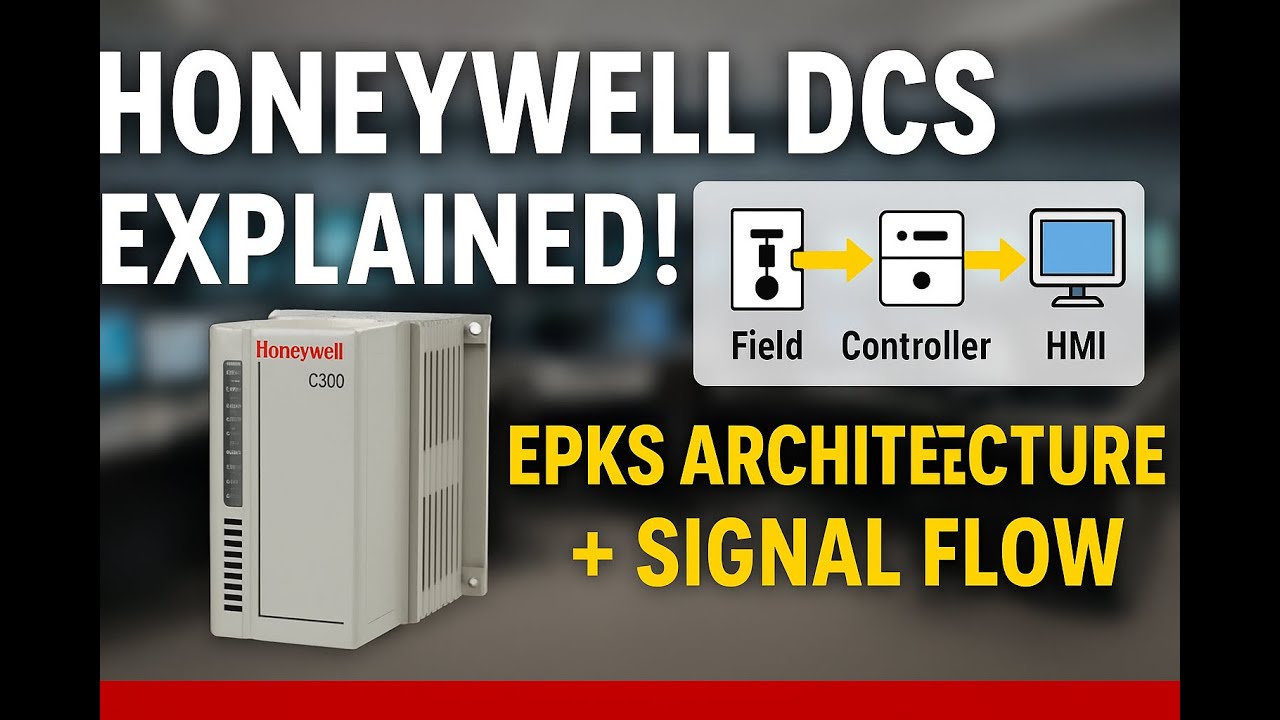 Part -1 | Honeywell DCS (EPKS) System Explained | Hardware Architecture & Signal Flow Tutorial