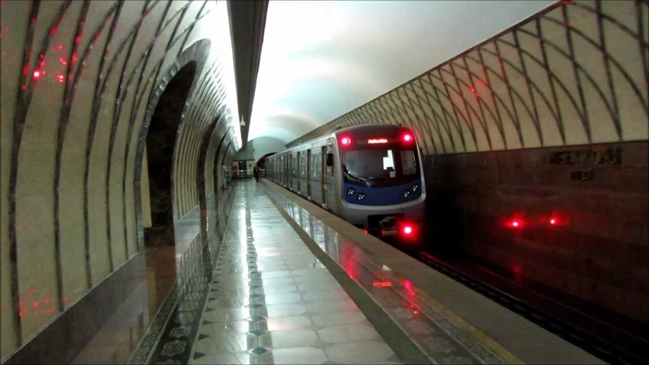 Алматинский метрополитен: Алматы метрополитені - Metro/Subway of Almaty, Kazakhstan