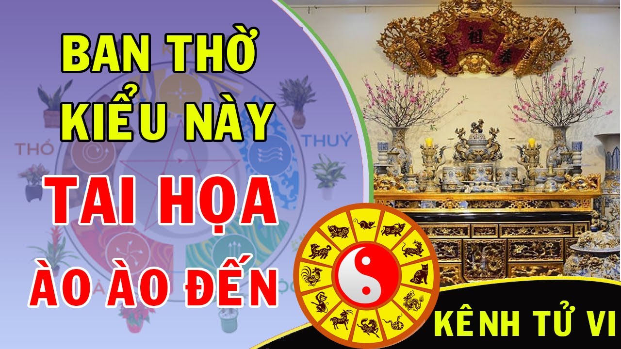 Nhà nào bố trí ban thờ kiểu này TAI HỌA ào ào kéo đến