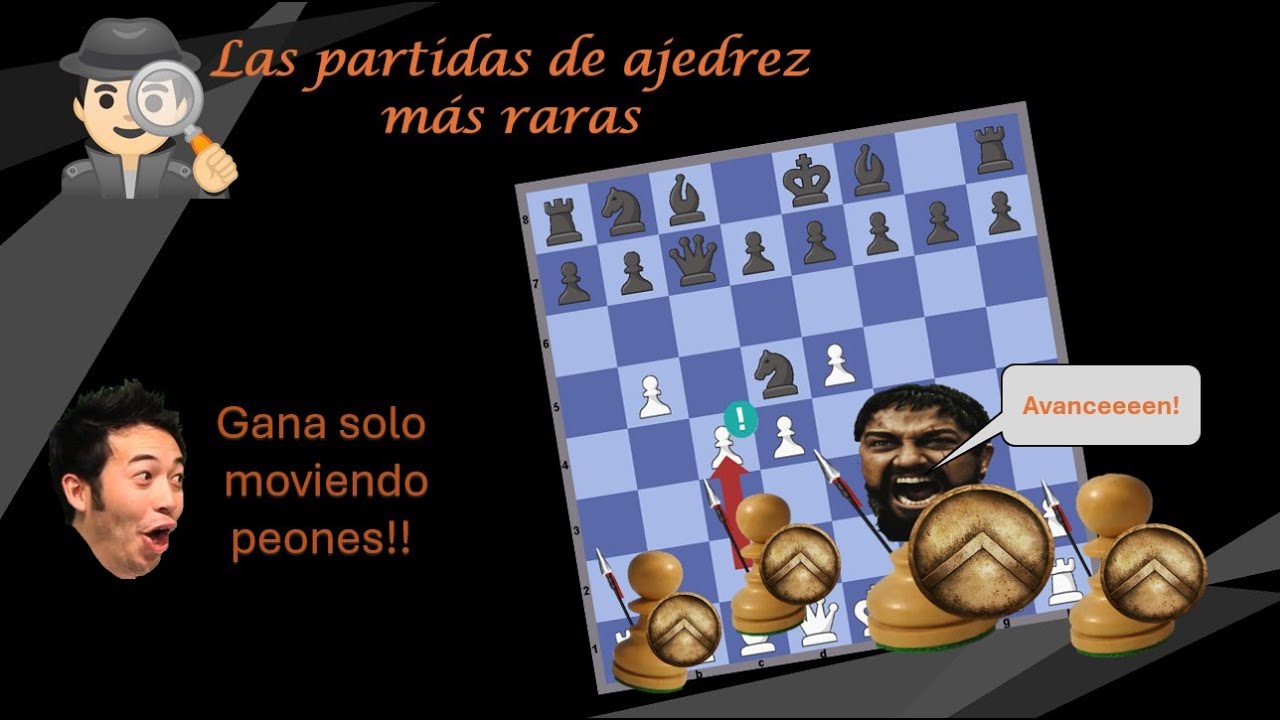 Las partidas más raras del ajedrez (parte 1)