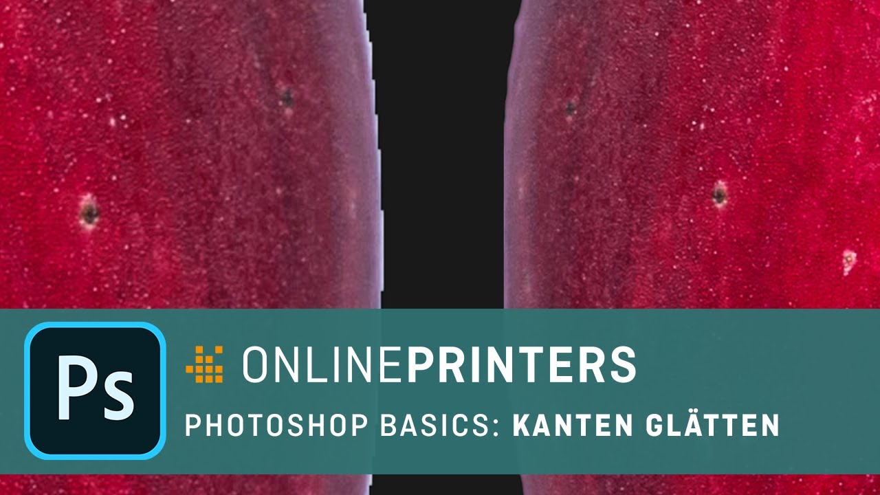 Photoshop Kanten glätten – Basics Tutorial