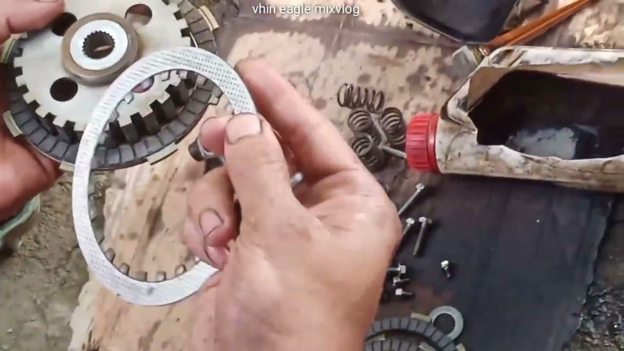 how to change clutch lining of honda wave cx 110