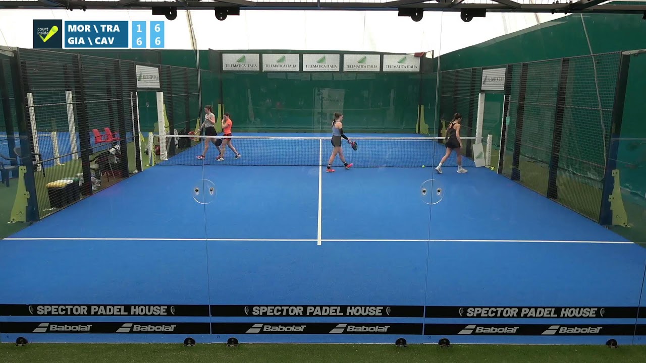 CAMPO CENTRALE - MORELLO/TRASSINELLI vs GIAQUINTA/CAVICCHI - 1' OPEN TELEMATICA ITALIA - SPH 10.000€