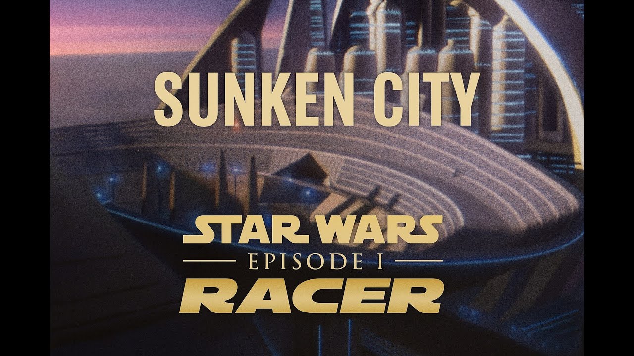 Star Wars Episode 1 Racer &mdash; Sunken City (No Commentary Full Race)