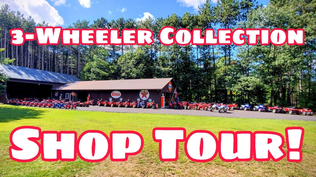 Honda 3 Wheeler Collection SHOP TOUR!