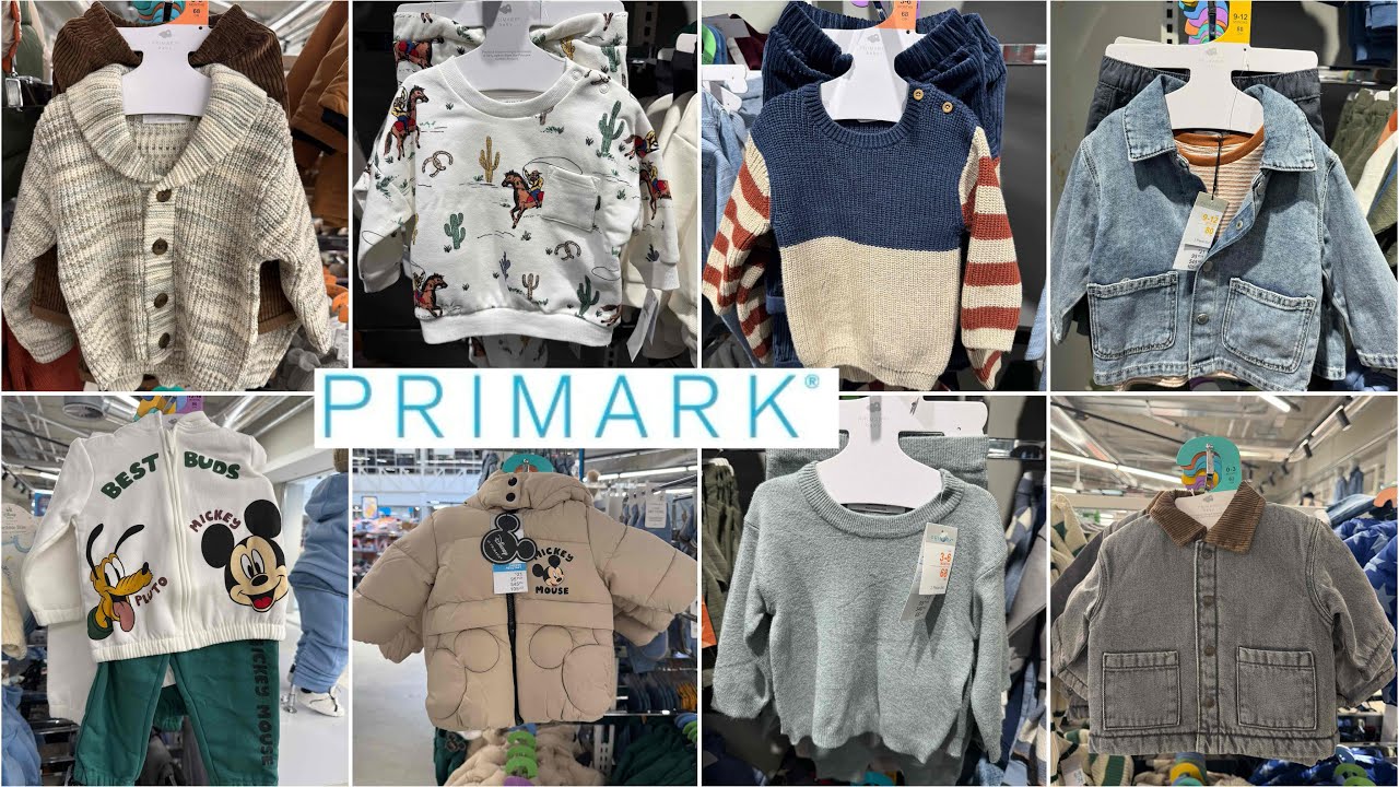Primark baby boy clothes new collection / October 2025