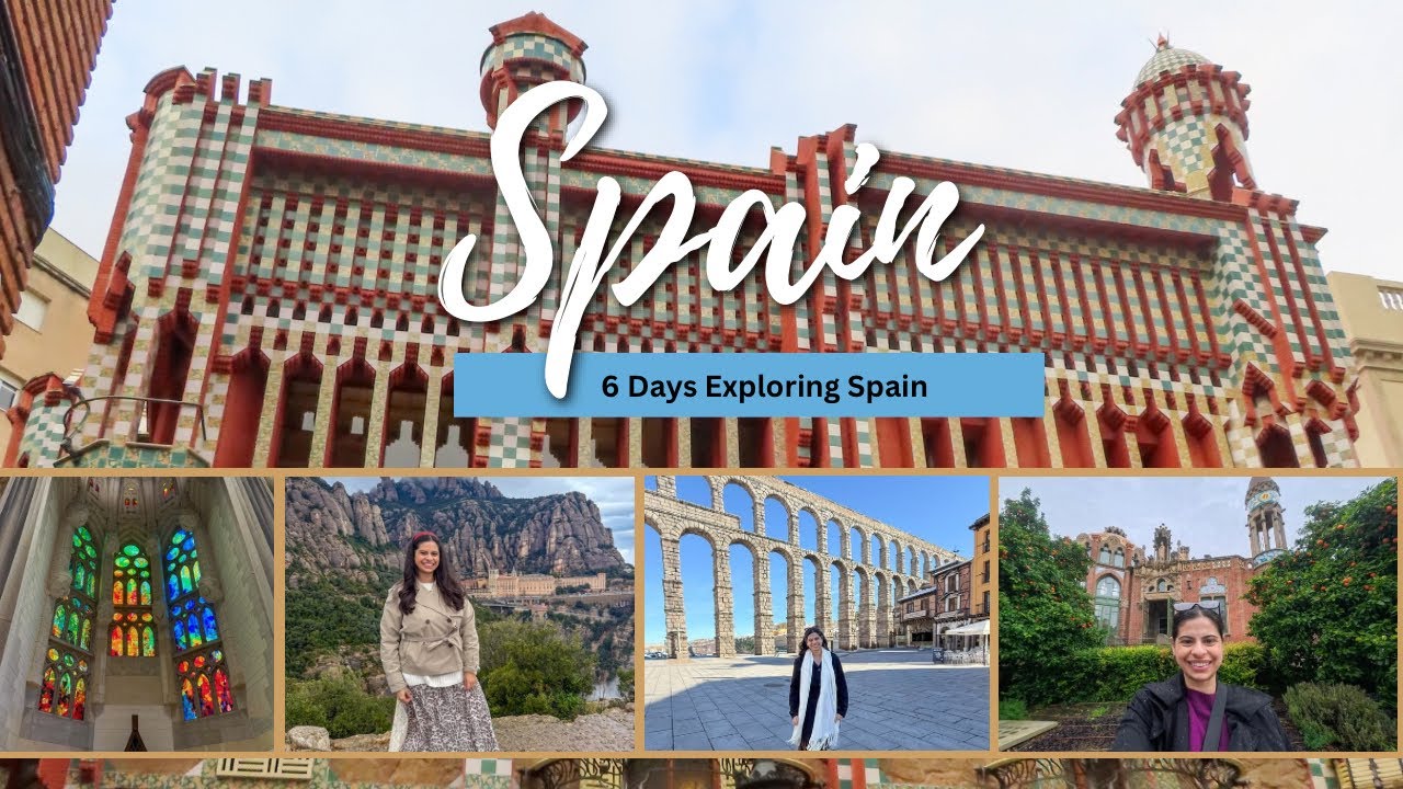 6 DAYS IN SPAIN | Girls Trip to Barcelona, Montserrat, Madrid, Segovia & Ávila