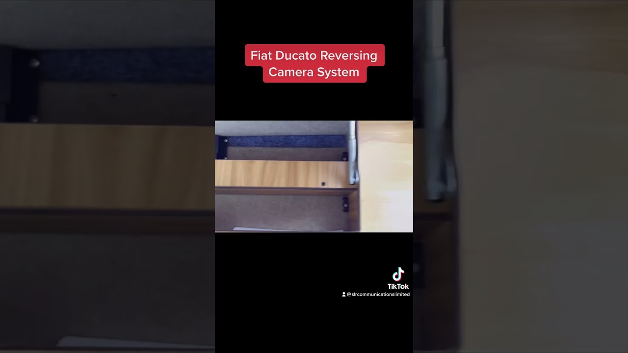 Fiat Ducato Reversing camera