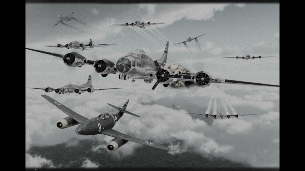 When a Pair of B-17s Flew One Above the Other