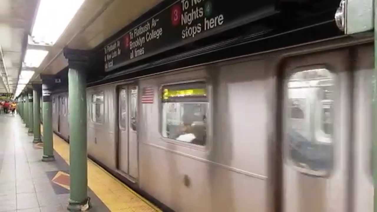 RARE NYC Subways: R142A 2 Train leaving Atlantic Ave Barclays Center
