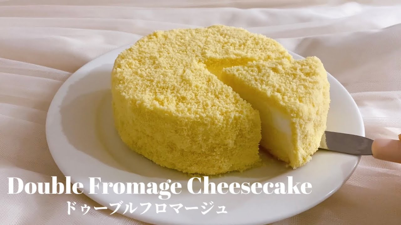 ドゥーブルフロマージュの作り方🧀❄️  Double Fromage Cheesecake