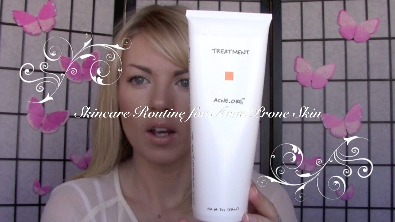 Skincare Routine for Acne Prone Skin!