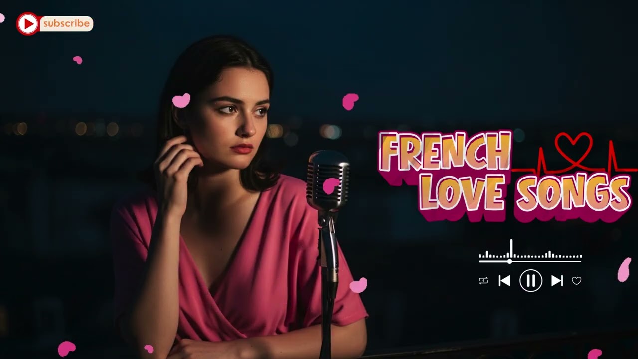 Paris Love Music 💕 Beautiful French Songs for Soothing Moments