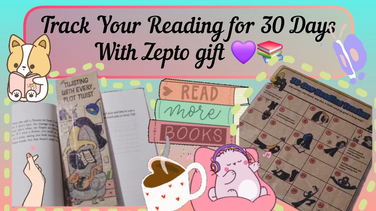 From a Zepto Bag to a 30-Day Reading Habit📚✨️ thanks Zepto💜😊 #reading #habits #Zepto #30daychallenge