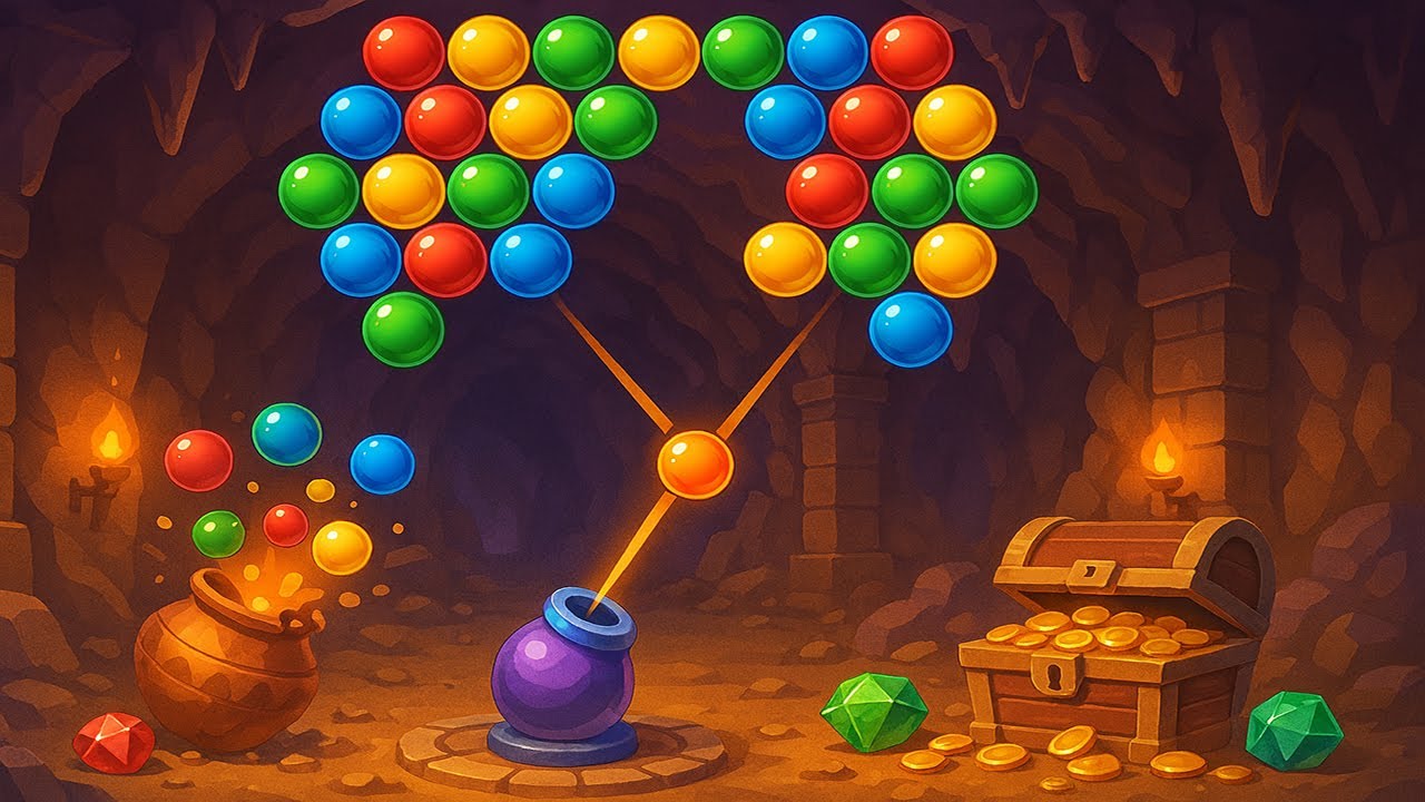 Bubble Pop Origin Gameplay | Match 3 Puzzle Adventure & Treasure Blast - EP 09