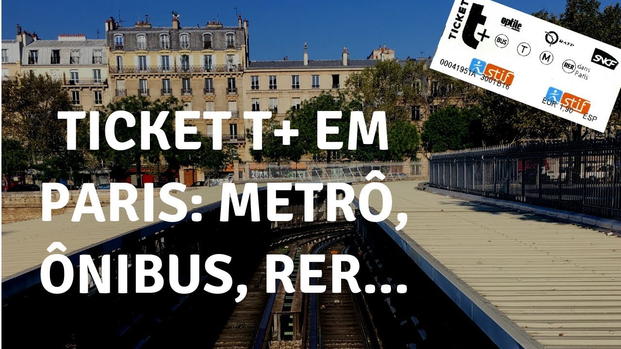 Ticket T+ do metro de Paris: onde usar, preços, duração