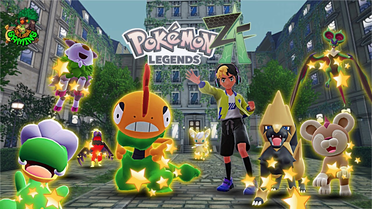 SHINY HUNTING ￼in Pokémon Legends Z-A!Compilation!✨￼