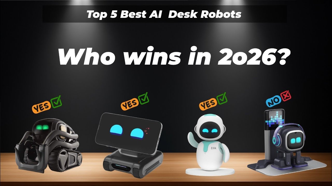 ✅ Top 5 Best AI Desk Robots